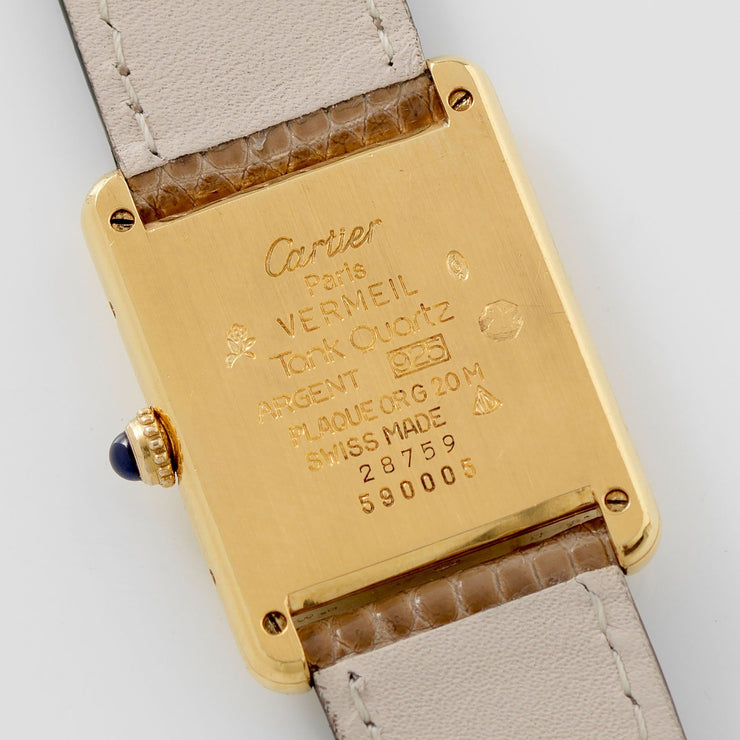 Cartier Tank Must de Cartier Column Dial