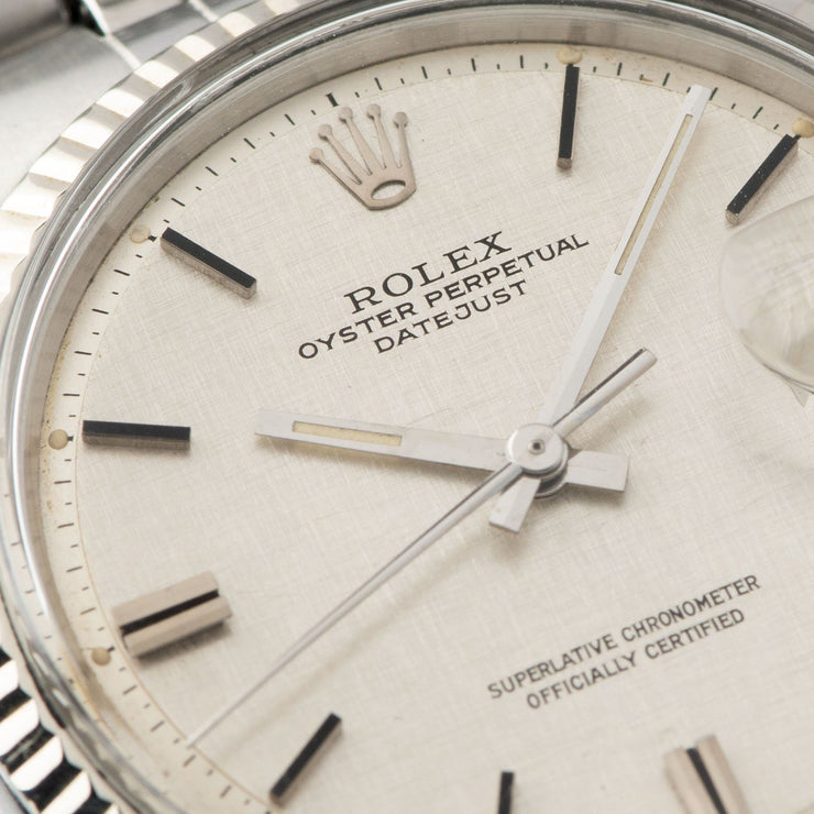 Rolex Datejust Steel 1601 Linen Dial