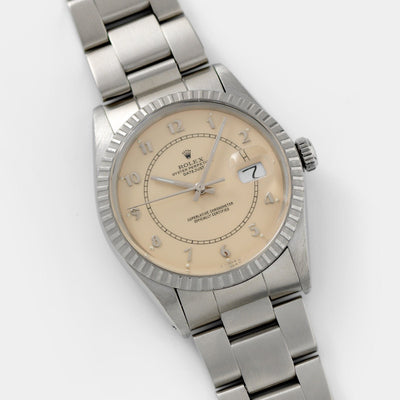 Rolex Datejust Cream Boiler Guage Dial 16030