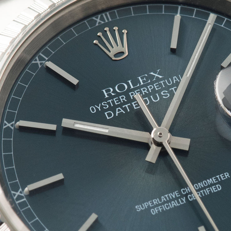 Rolex Datejust Grey Dial Ref 16220