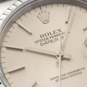 Rolex Datejust Silver Dial Reference 16220