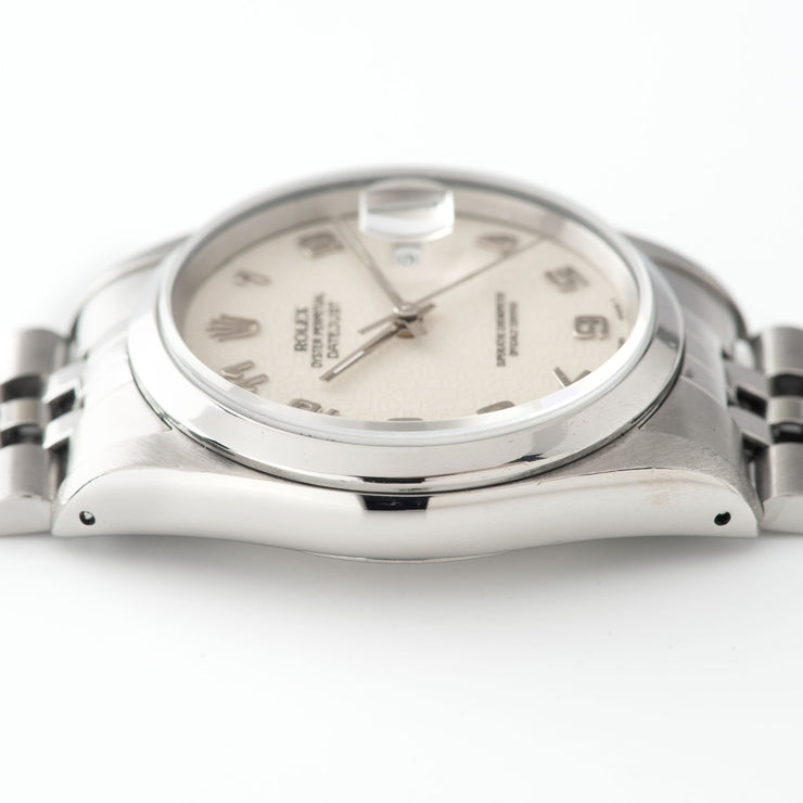 Rolex Datejust White Jubilee Dial 16200