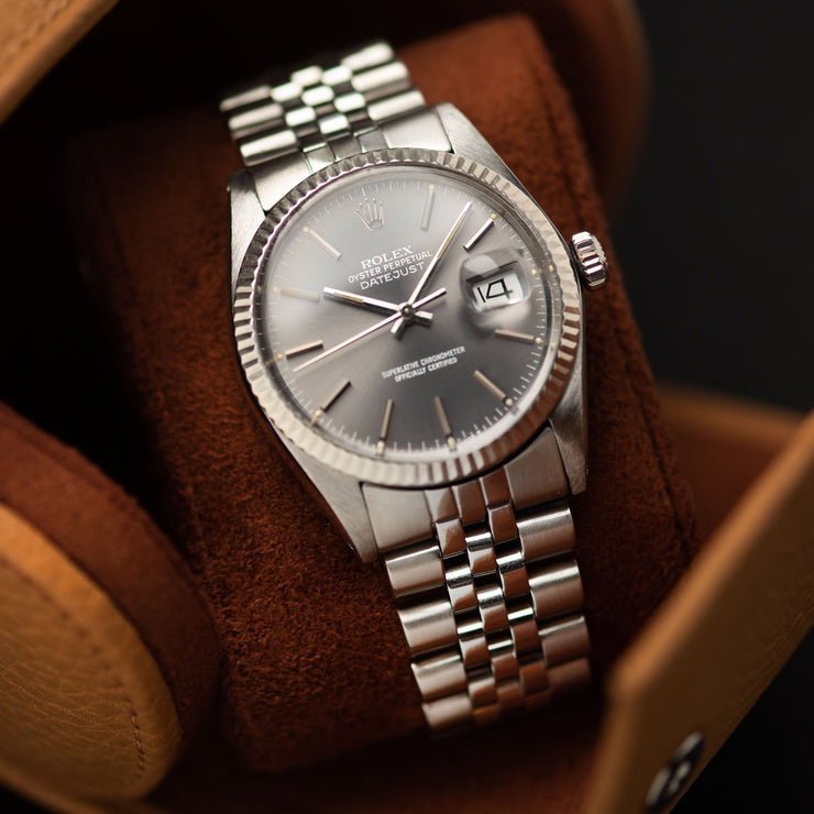 Rolex Datejust Grey dial ref 16014