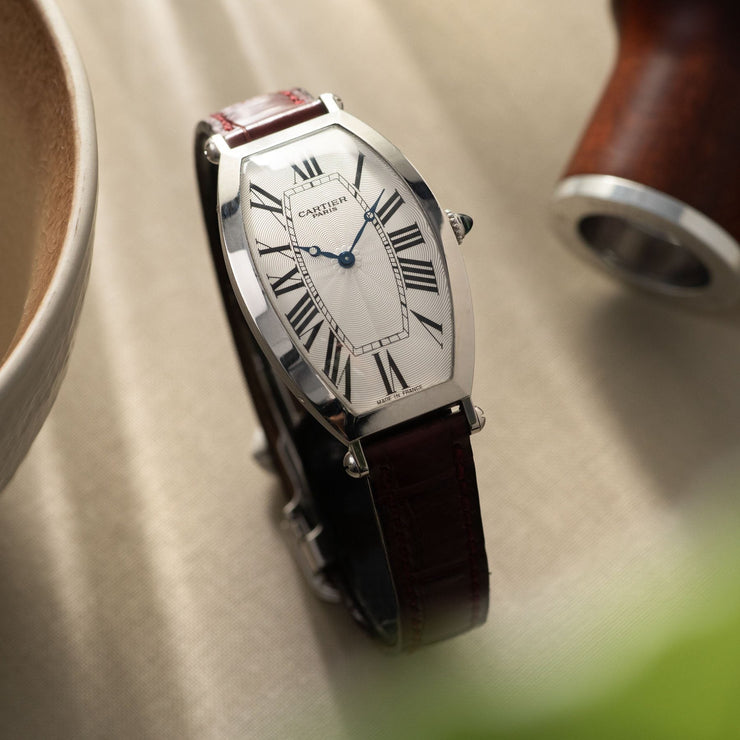 Cartier Tonneau Platinum Limited Edition