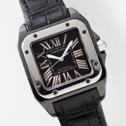 Cartier Santos 100 ADLC Coated Ref 2878