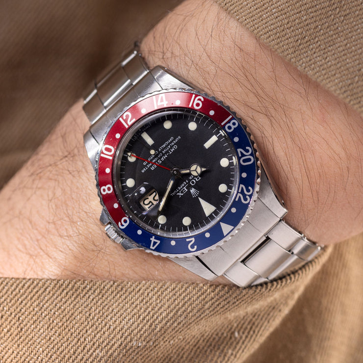 Rolex GMT-Master 1675 Mk0 Zinc-Sulfide Matte Dial