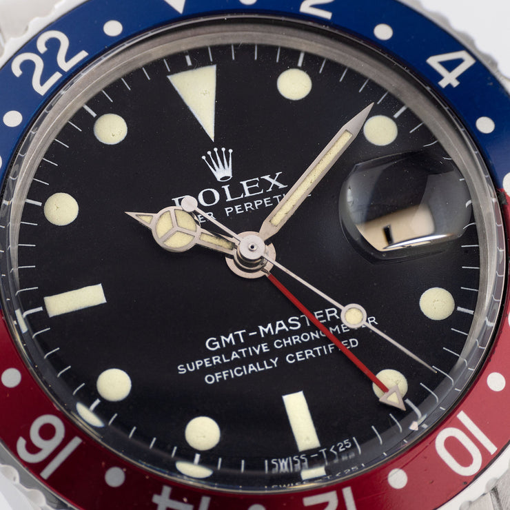 Rolex GMT-Master Mk0 Zinc-Sulfide Matte Dial