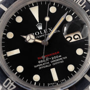 Rolex Red Submariner Date 1680 Mk4 Dial Fat Font Bezel 