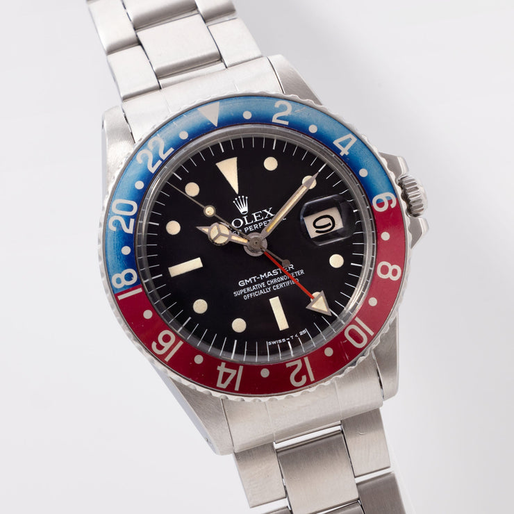 Rolex GMT-Master Mk3 Radial Dial with Papers Ref 1675 