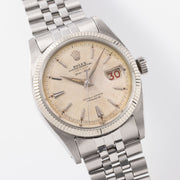 Rolex Datejust ref. 6305 Ovettone "Black depth dial"