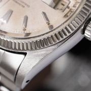 Rolex Datejust ref. 6305 Ovettone "Black depth dial"