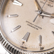 Rolex Datejust ref. 6305 Ovettone "Black depth dial"