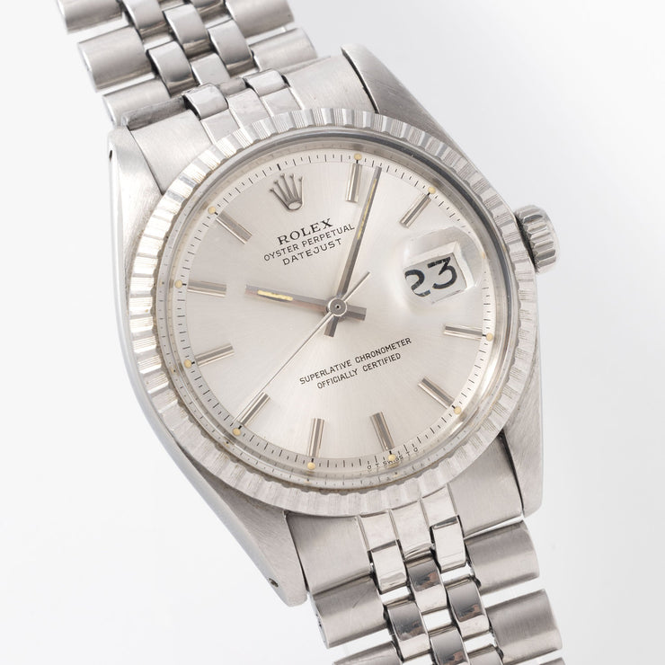 Rolex Datejust Silver Sigma Dial Ref 1603