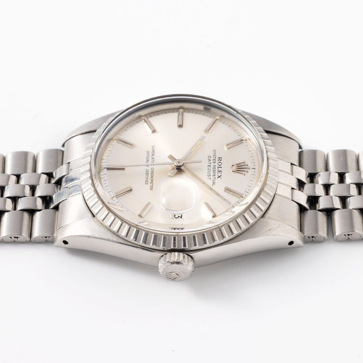 Rolex Datejust Silver Sigma Dial Ref 1603