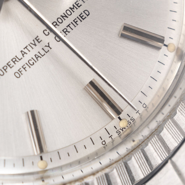 Rolex Datejust Silver Sigma Dial Ref 1603