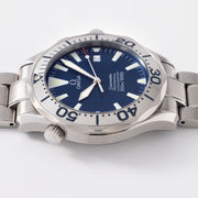 Omega Seamaster 300 Blue Wave Dial Ref 2255.80