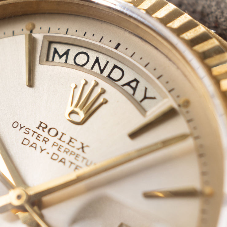 Rolex Day-Date 1803 Silver Dial with Cigarette Hands