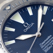 Omega Seamaster 300 Blue Wave Dial Ref 2255.80