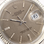 Rolex Datejust Grey Linen dail ref 1601