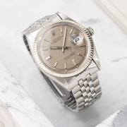 Rolex Datejust Grey Linen dail ref 1601