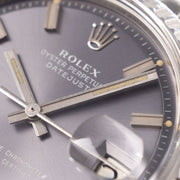 Rolex Datejust Grey Soleil Sigma Wide Boy Dial Ref 1603