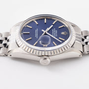 Rolex Datejust Blue Dial Ref 1603