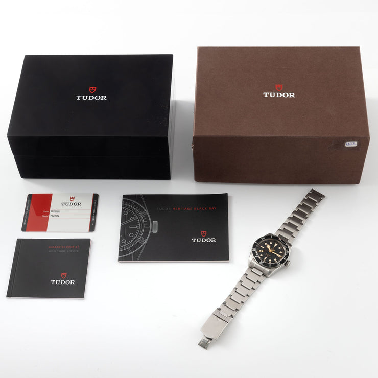 Tudor Black Bay Black ETA-Movement Full Set Ref 79220N