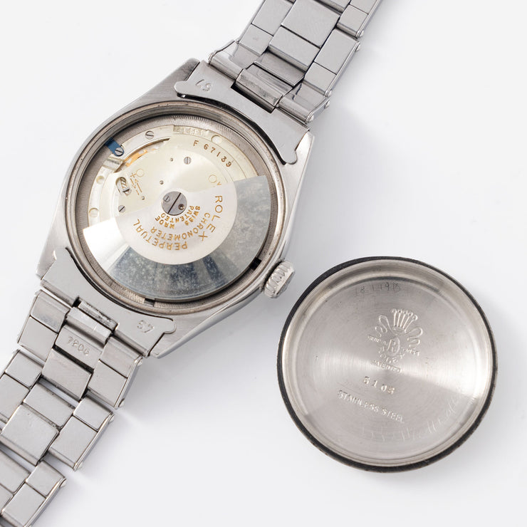 Rolex Oyster Perpetual Semi-Bubbleback 1950s Ref 6108