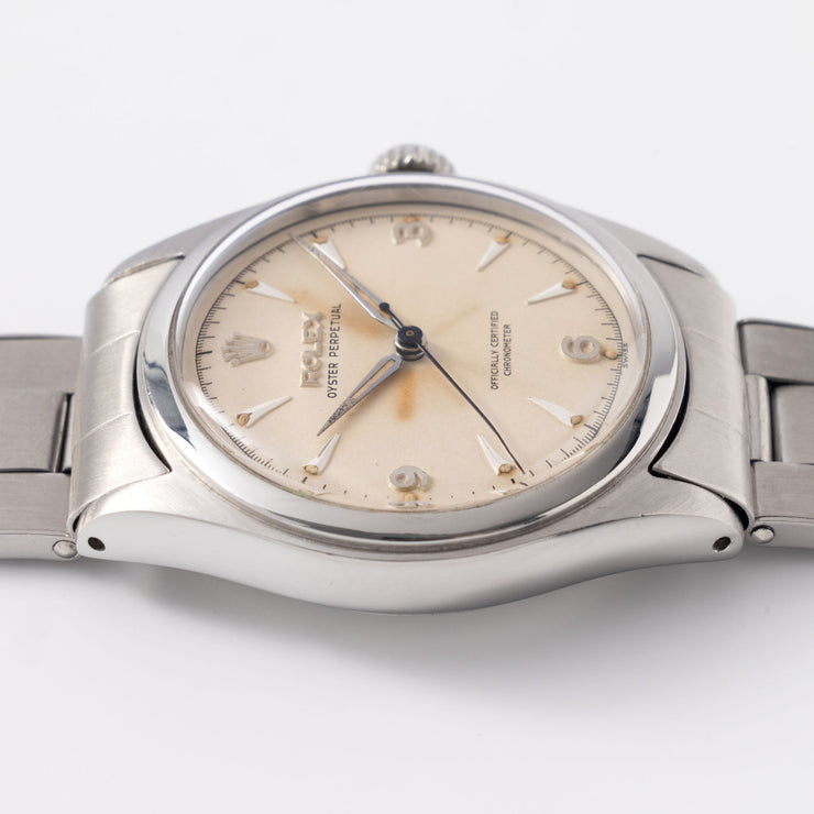 Rolex Oyster Perpetual Semi-Bubbleback 1950s Ref 6108