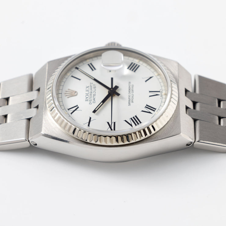 Rolex Oysterquartz Datejust Buckley Dial Ref 17014