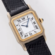 Cartier Santos "Deux Ors" Grand Modèle Ref 78225