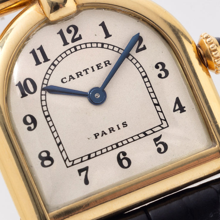 Cartier Calandre 18kt Yellow Gold Manual WInd