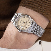 Rolex Datejust Cream Dial with Roman Hours Ref 16234