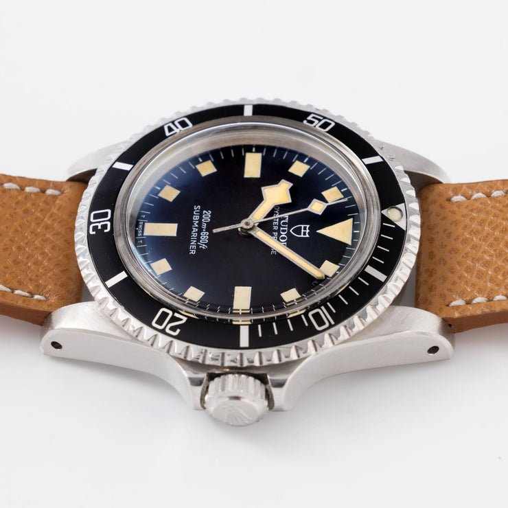 Tudor Submariner Snowflake 9401/0 vivid patina with box and Tudor service