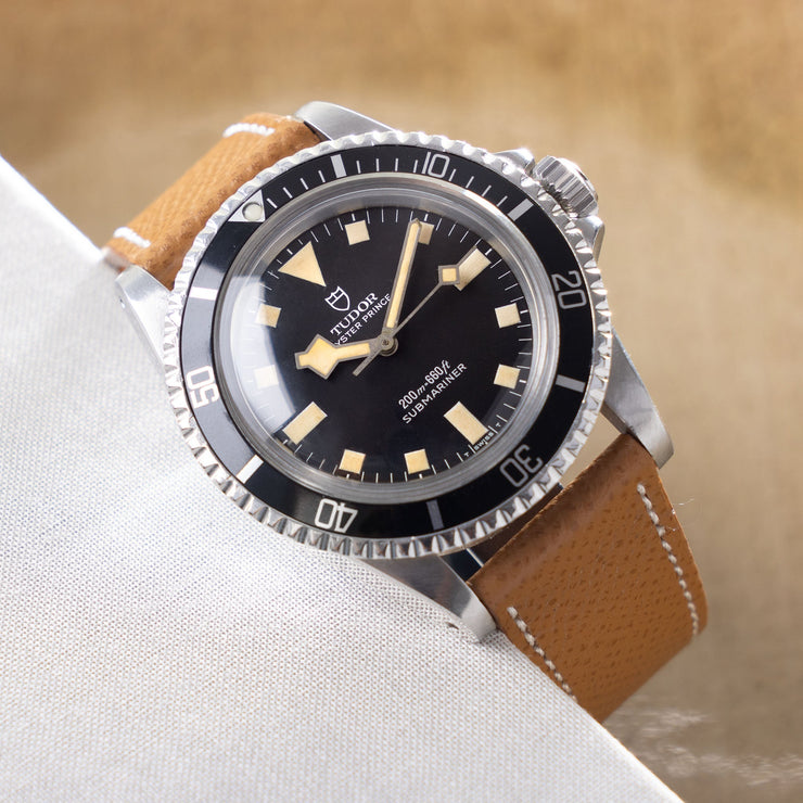 Tudor Submariner Snowflake 9401/0 vivid patina with box and Tudor service