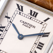 Cartier Tank Louis ultraflat platinum ref 1601 1 Pre-CPCP