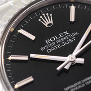 Rolex Datejust Ref. 16030 black Dial with vivid patina 