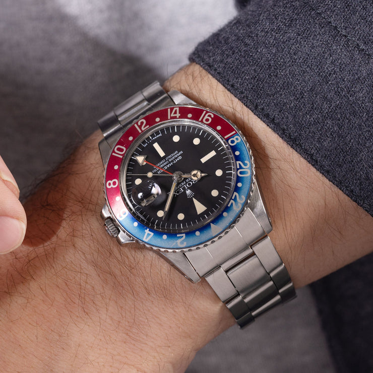 Rolex GMT-Master Mk3 Radial Dial with Papers Ref 1675 