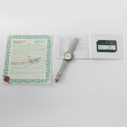 Rolex Daytona White Gold White Arabic Dial Box and Papers Ref 16519