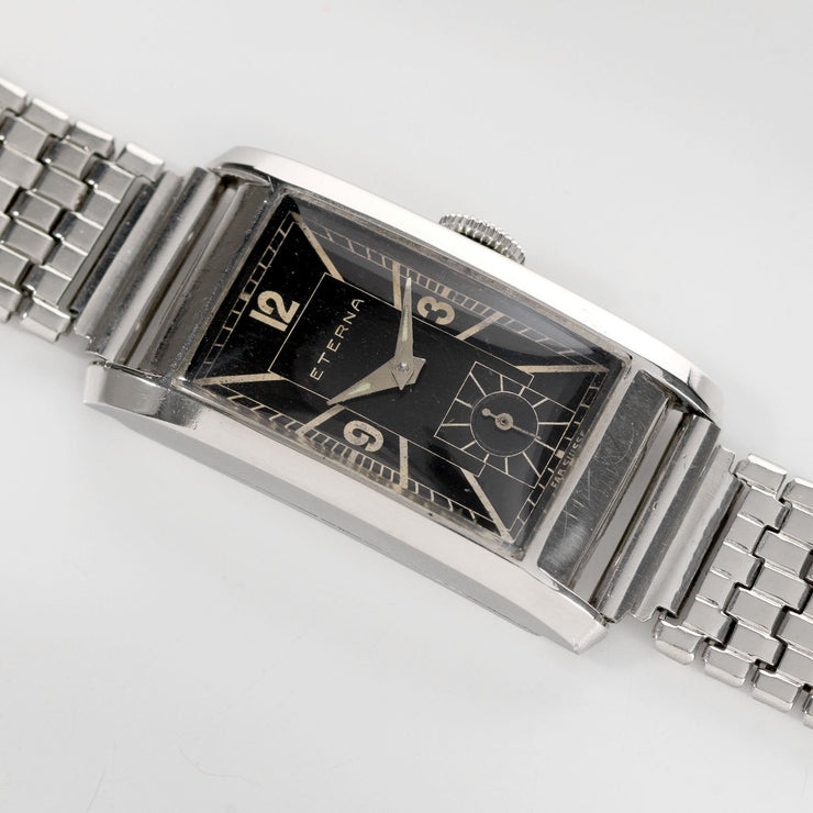 Eterna Steel Dress Watch 1940s