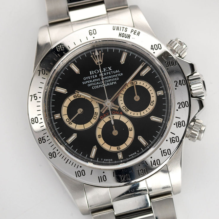 Rolex Daytona Steel 16520 Black Dial