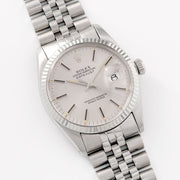 Rolex Datejust Silver Grey 16014 With Papers