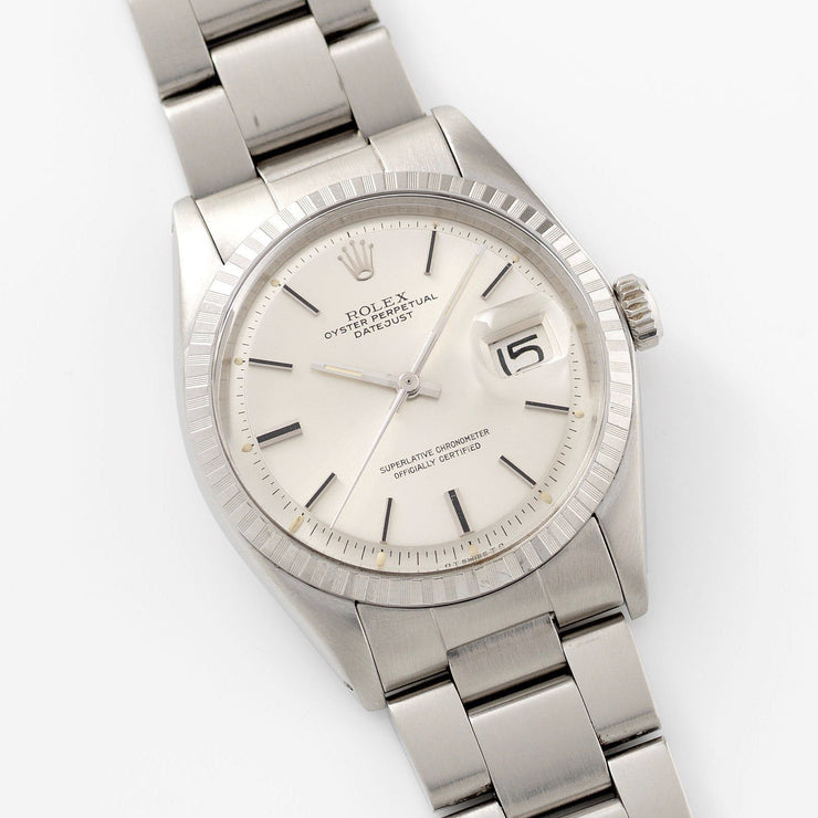 Rolex Datejust Silver Sigma Dial 1603