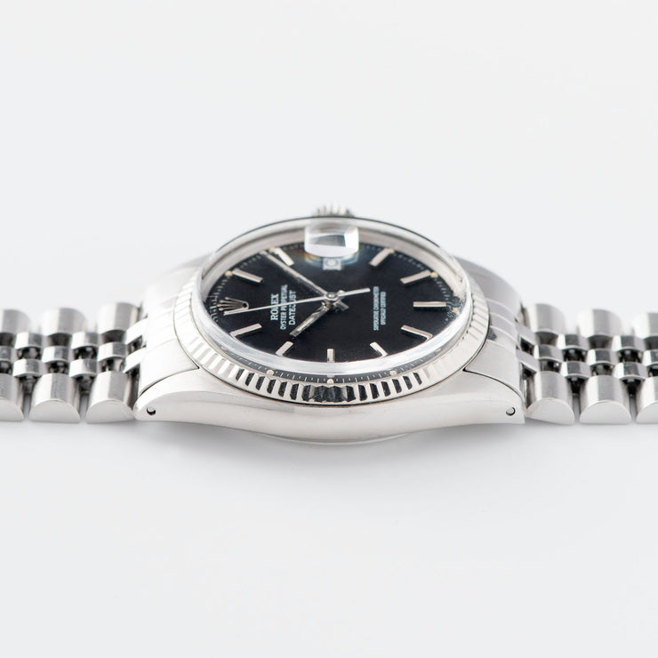 Rolex Datejust Black Dial 1601