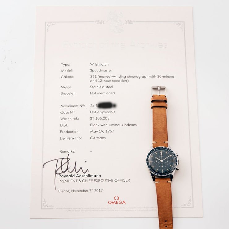 Omega Speedmaster 105.003 Ed White BTTR Set