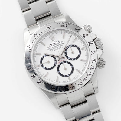 Rolex Daytona Steel 16520 White Dial