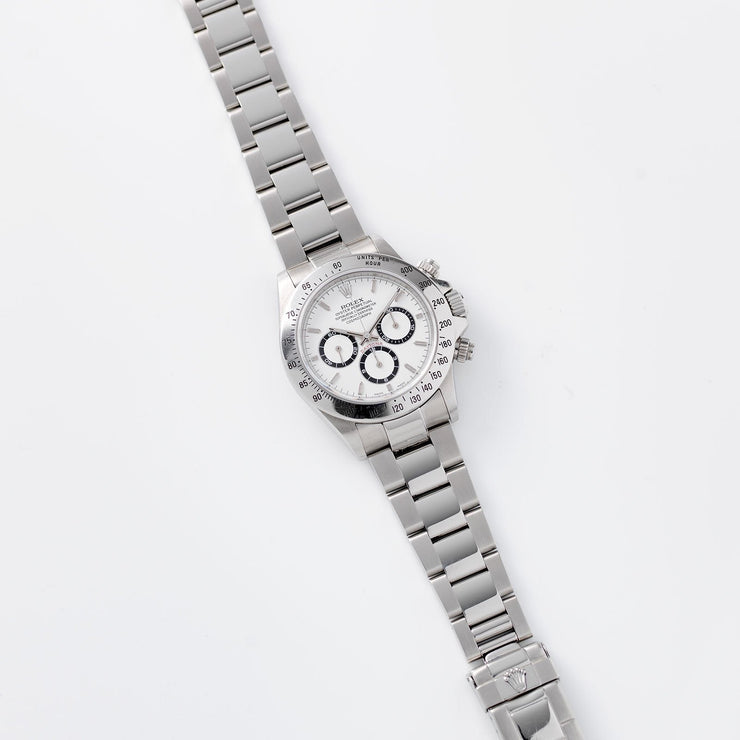 Rolex Daytona Steel 16520 White Dial