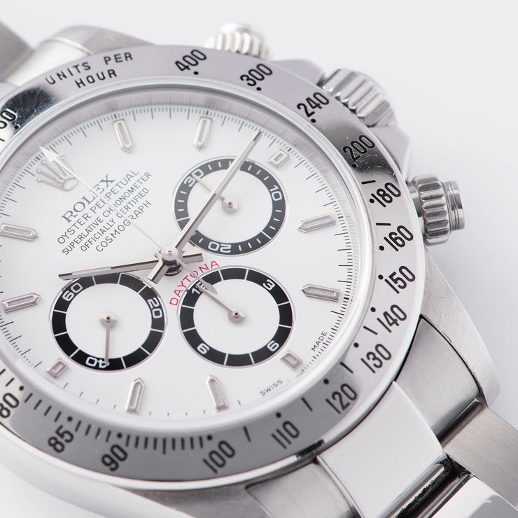 Rolex Daytona Steel 16520 White Dial