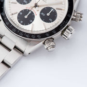 Rolex Vintage Daytona 6263 Silver Big Red Dial