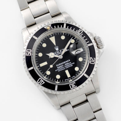 Rolex Submariner Date 1680 Mk1 Matte Dial